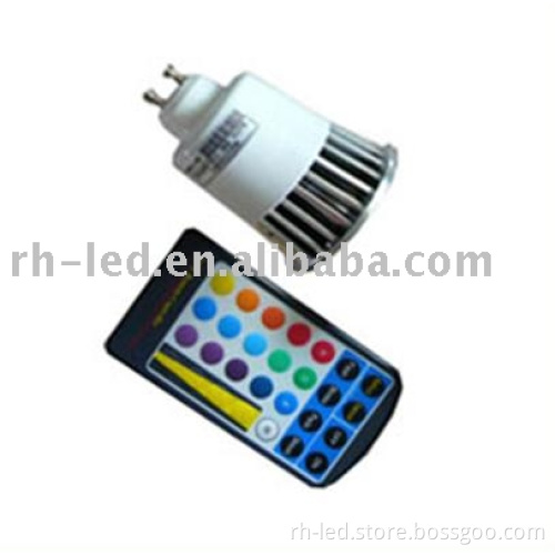 GU10 Color changing RGB LED Light Bulb